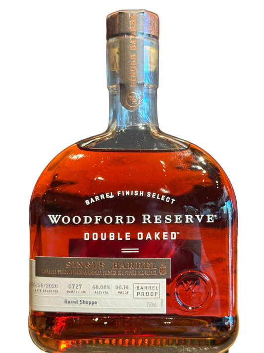Woodford Reserve Double Oaked Bourbon Shoppe Exclusive 96 Proof 750ml