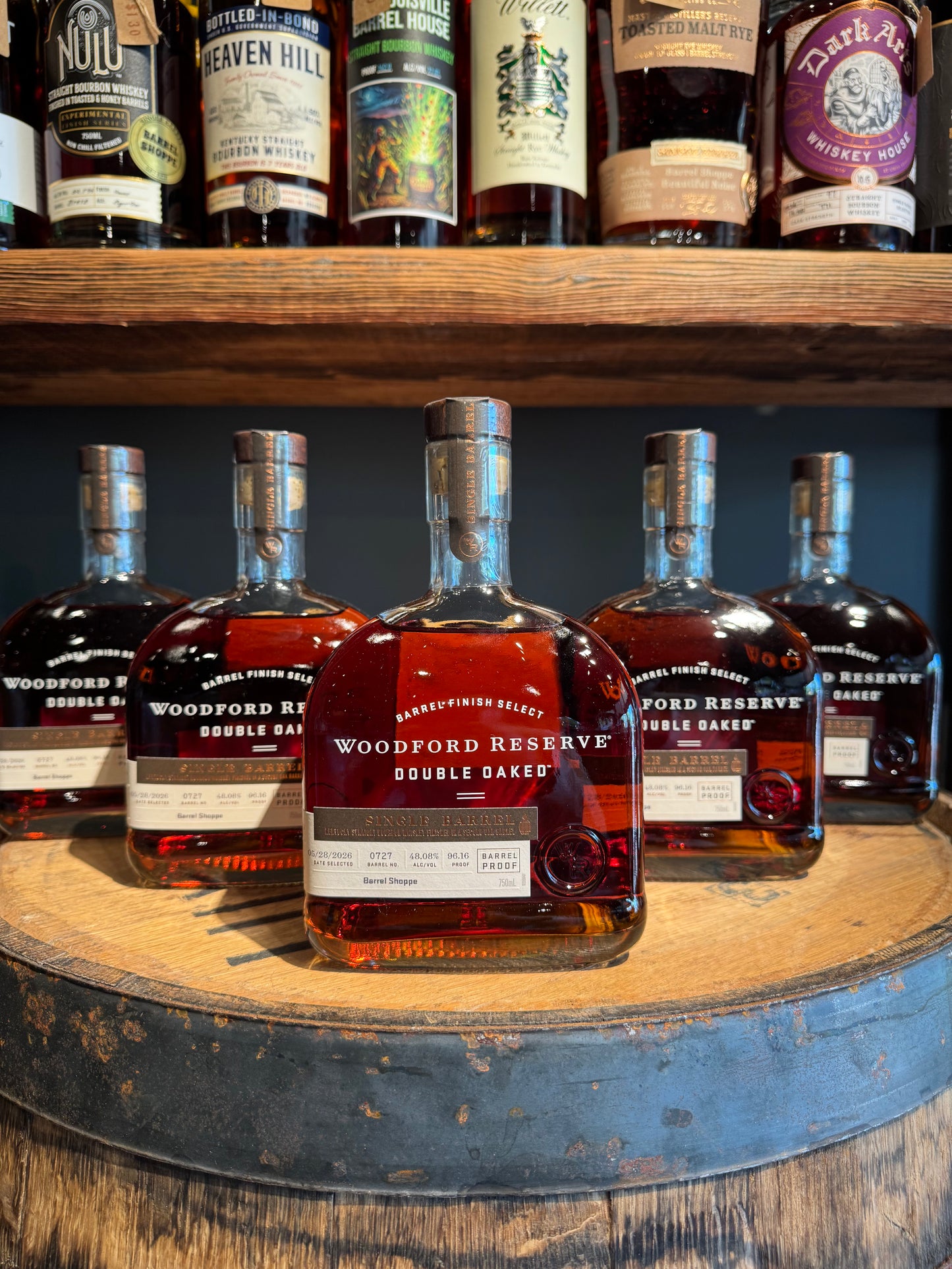 Woodford Reserve Double Oaked Bourbon Shoppe Exclusive 96 Proof 750ml