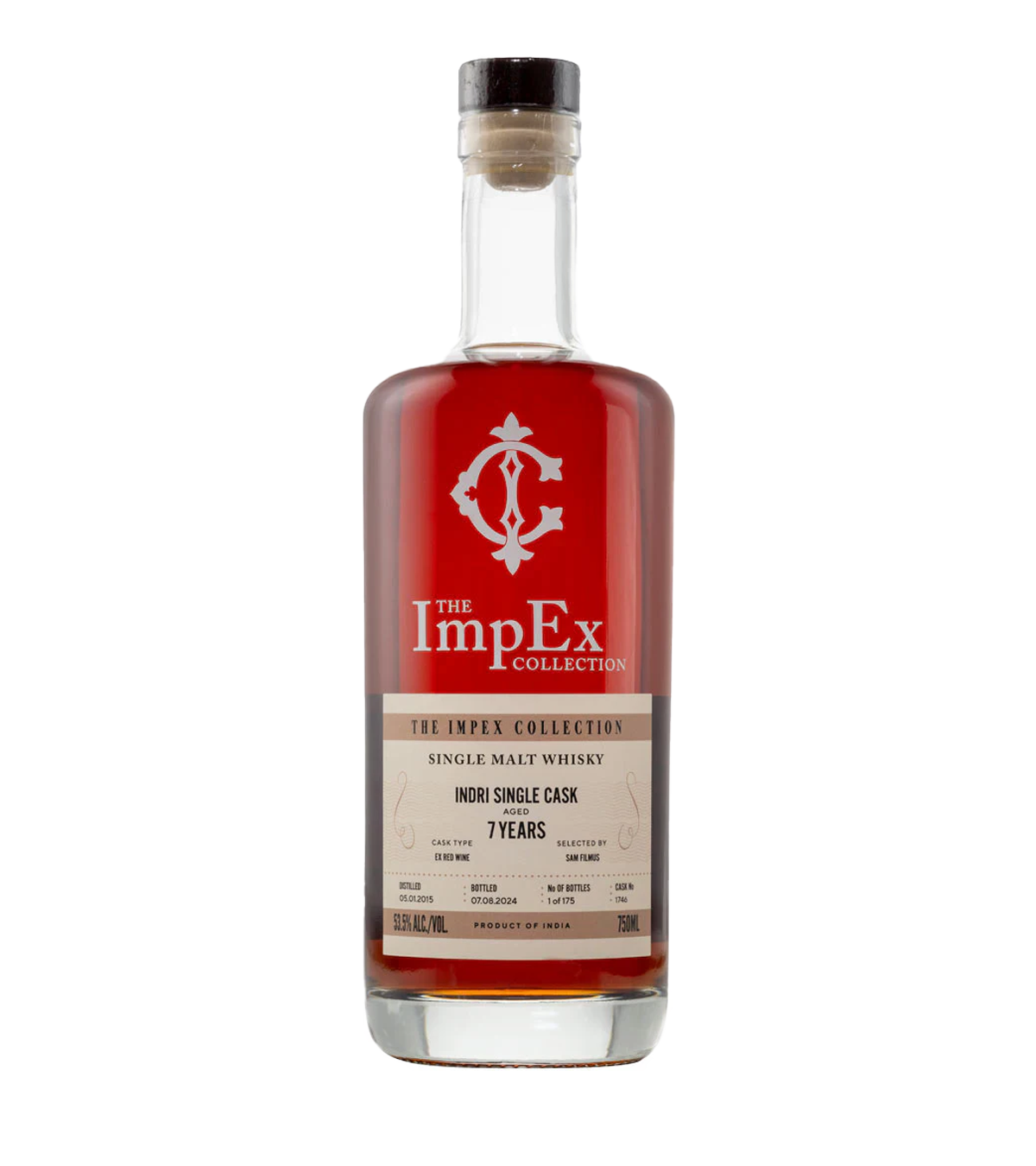 The ImpEx Collection Indri 7 Year Red Wine Single Cask