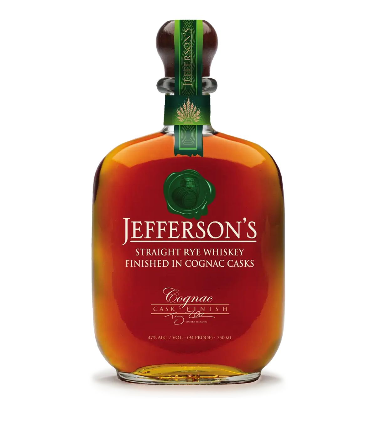 Jefferson Rye Single Barrel Finished Cognac Cask