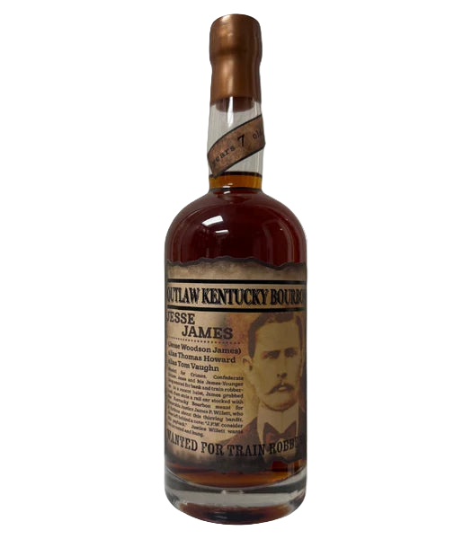 Jesse James Outlaw Kentucky Bourbon 7 Year 750mL