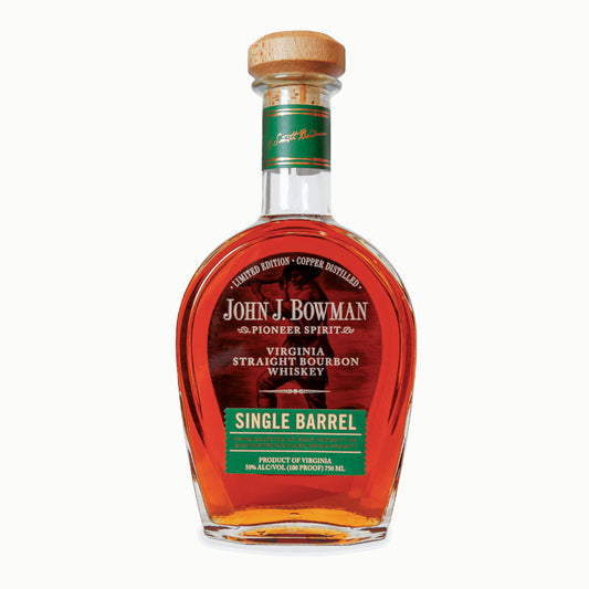 John J. Bowman Single Barrel Virginia Straight Bourbon Whiskey