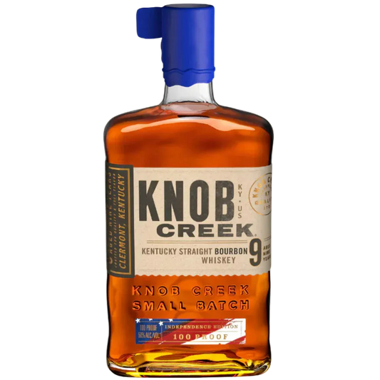 Knob Creek 9 Year Bourbon Independence Edition 100 Proof 750ml