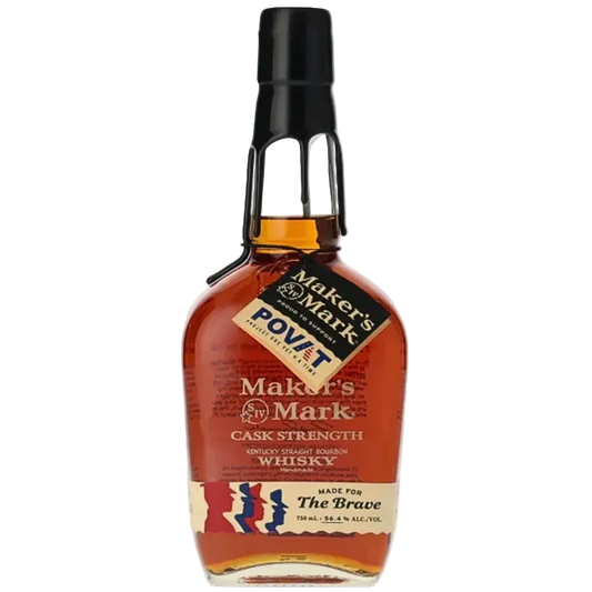 Maker’s Mark Kentucky Bourbon Cask Strength "Made For The Brave" 110 Proof 750ml