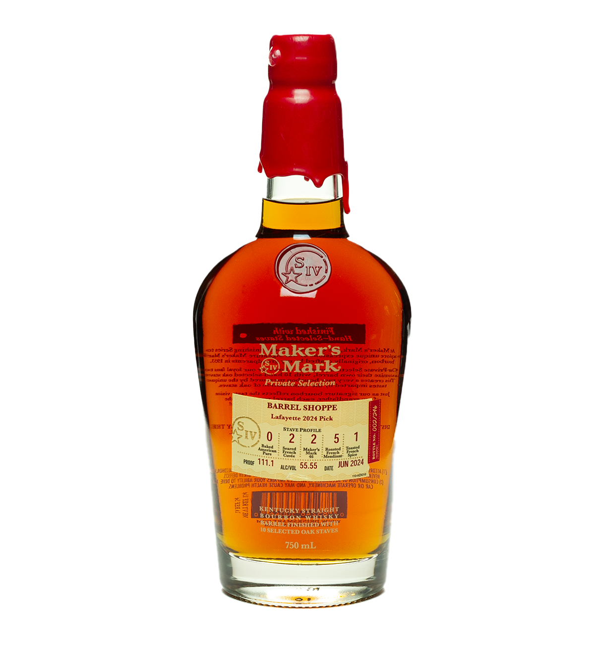 Maker's Mark Bourbon Private Barrel Select - Barrel Shoppe's Pick