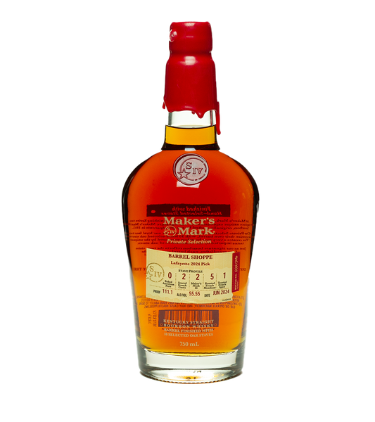 Maker's Mark Bourbon Private Barrel Select - Barrel Shoppe's Pick