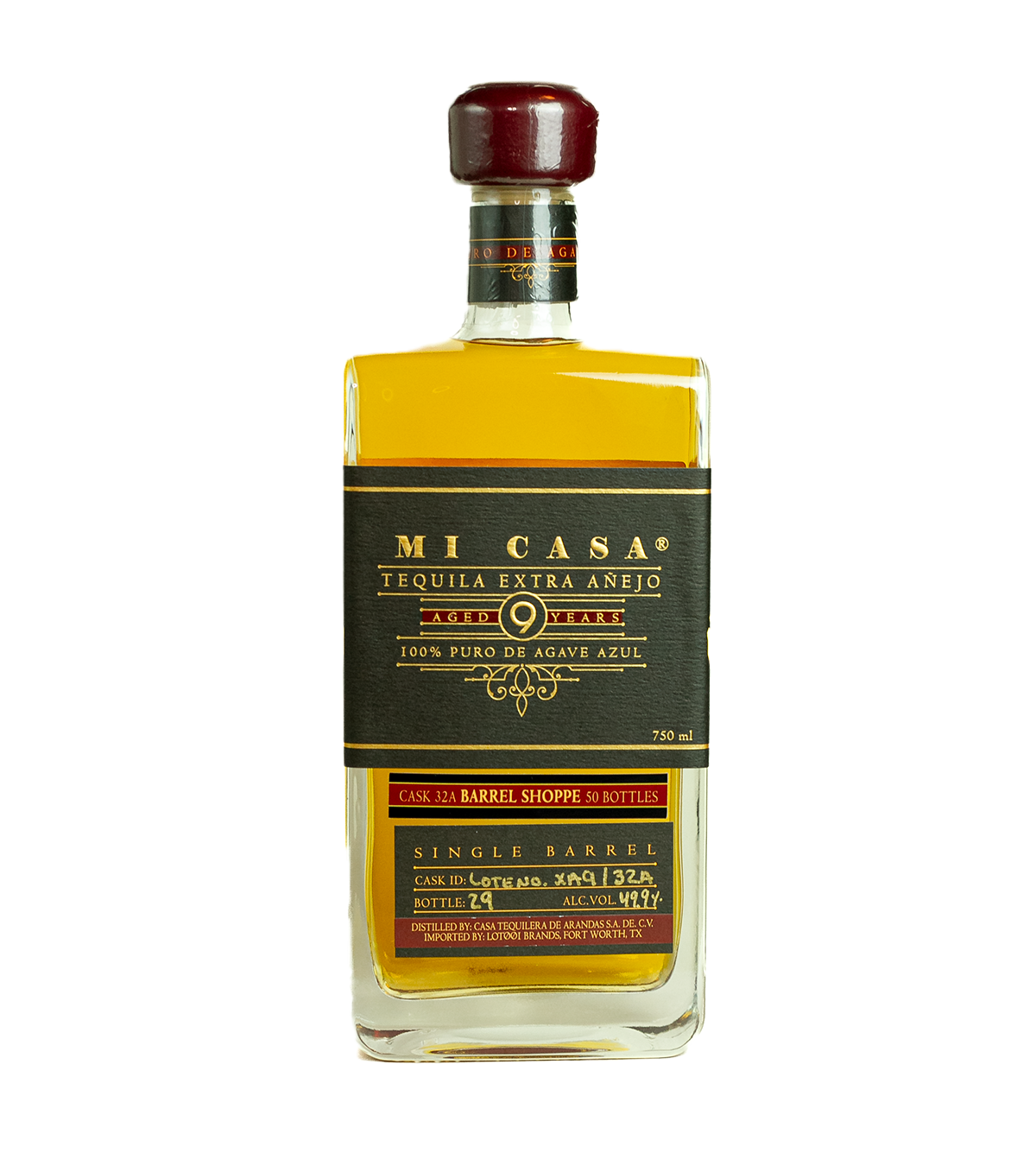 Mi Casa Extra Añejo Tequila Single Barrel