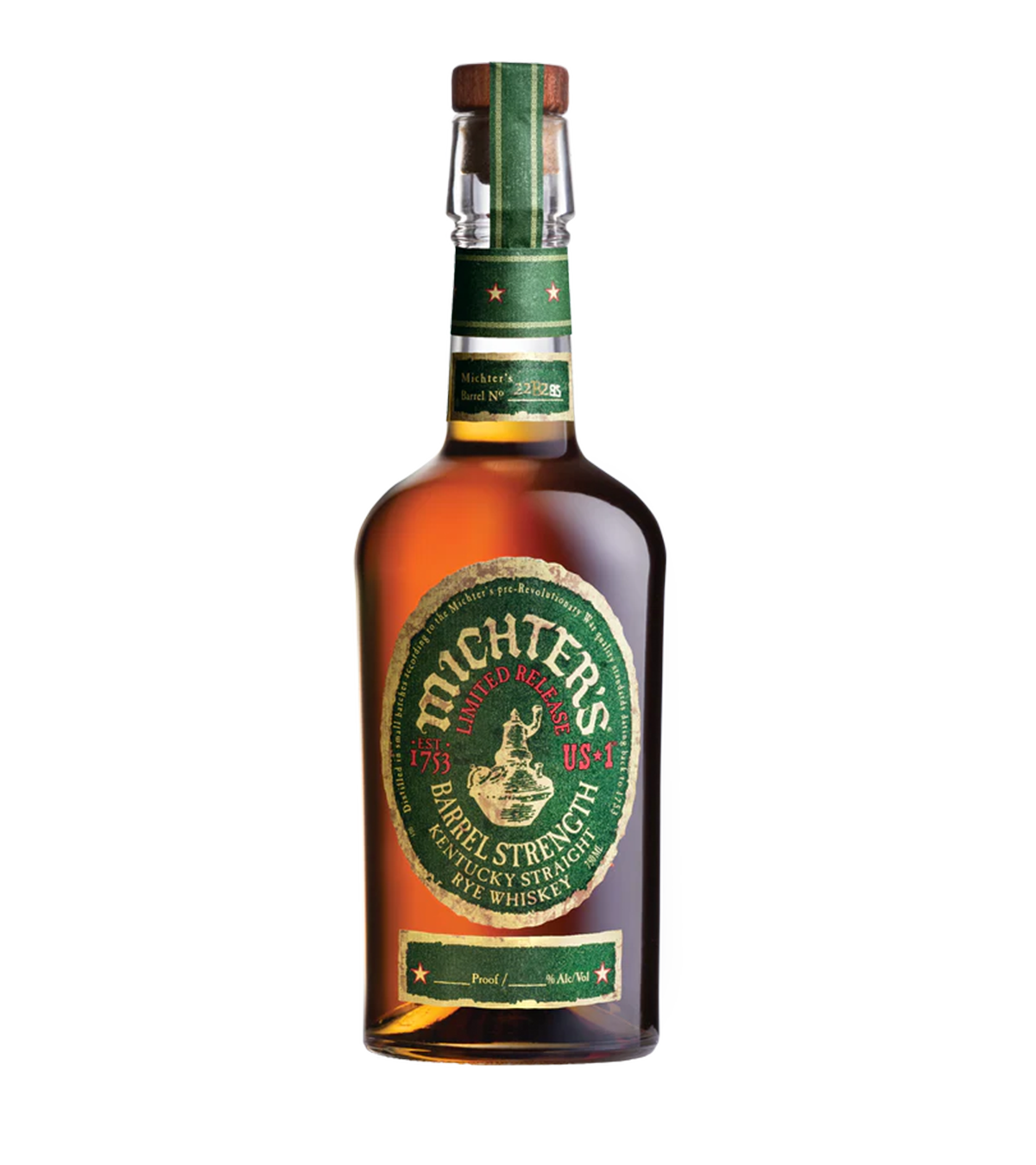 Michter's Barrel Strength Rye Whiskey