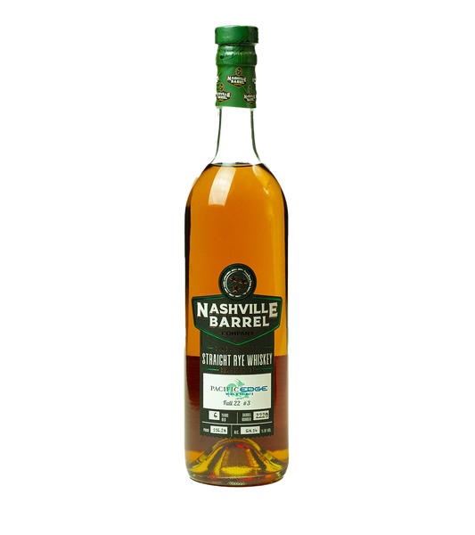 Nashville Barrel Company Single Barrel Straight Rye Whiskey