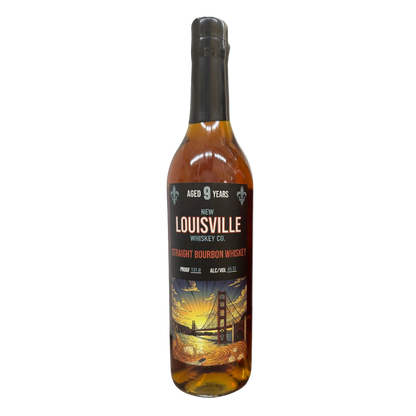New Louisville 9 Year "Gold Rush" Bourbon Whiskey 131 Proof