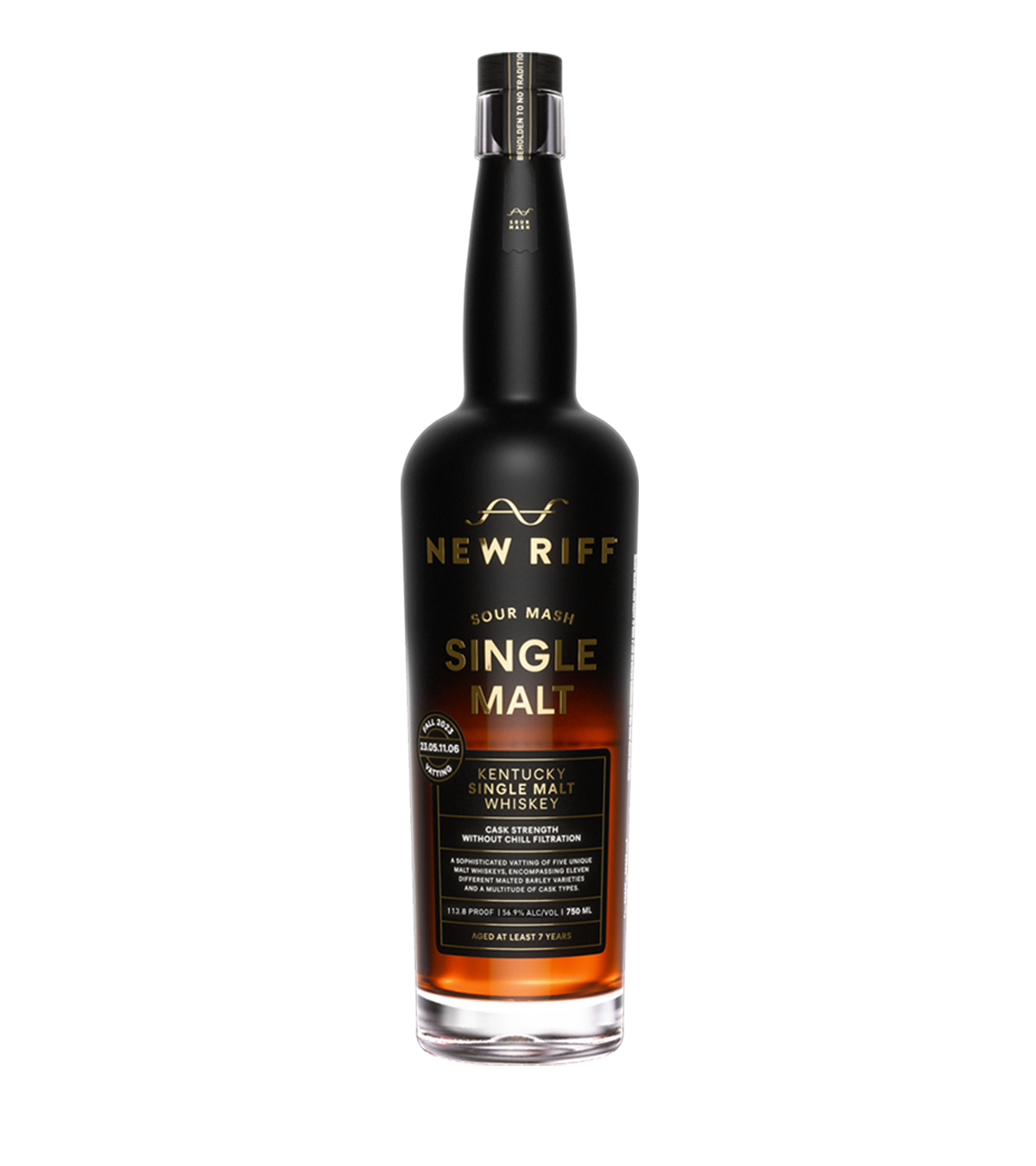 New Riff Sour Mash Single Malt Whiskey