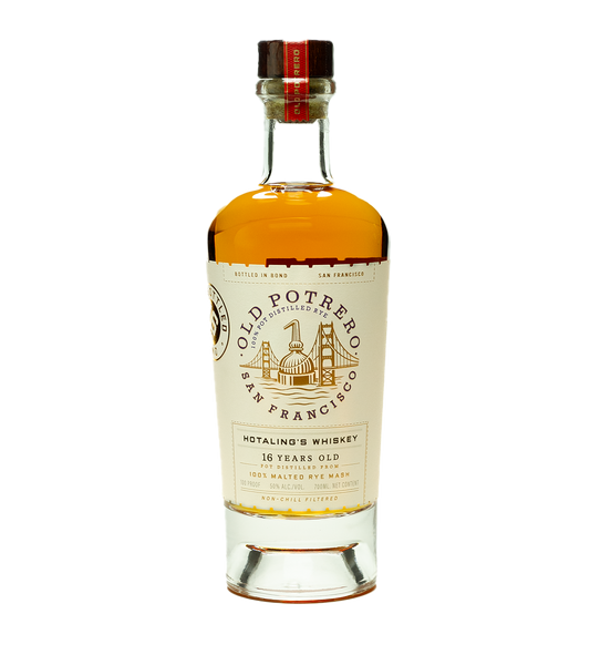 Old Potrero Straight Rye Hotalings 16 Yr