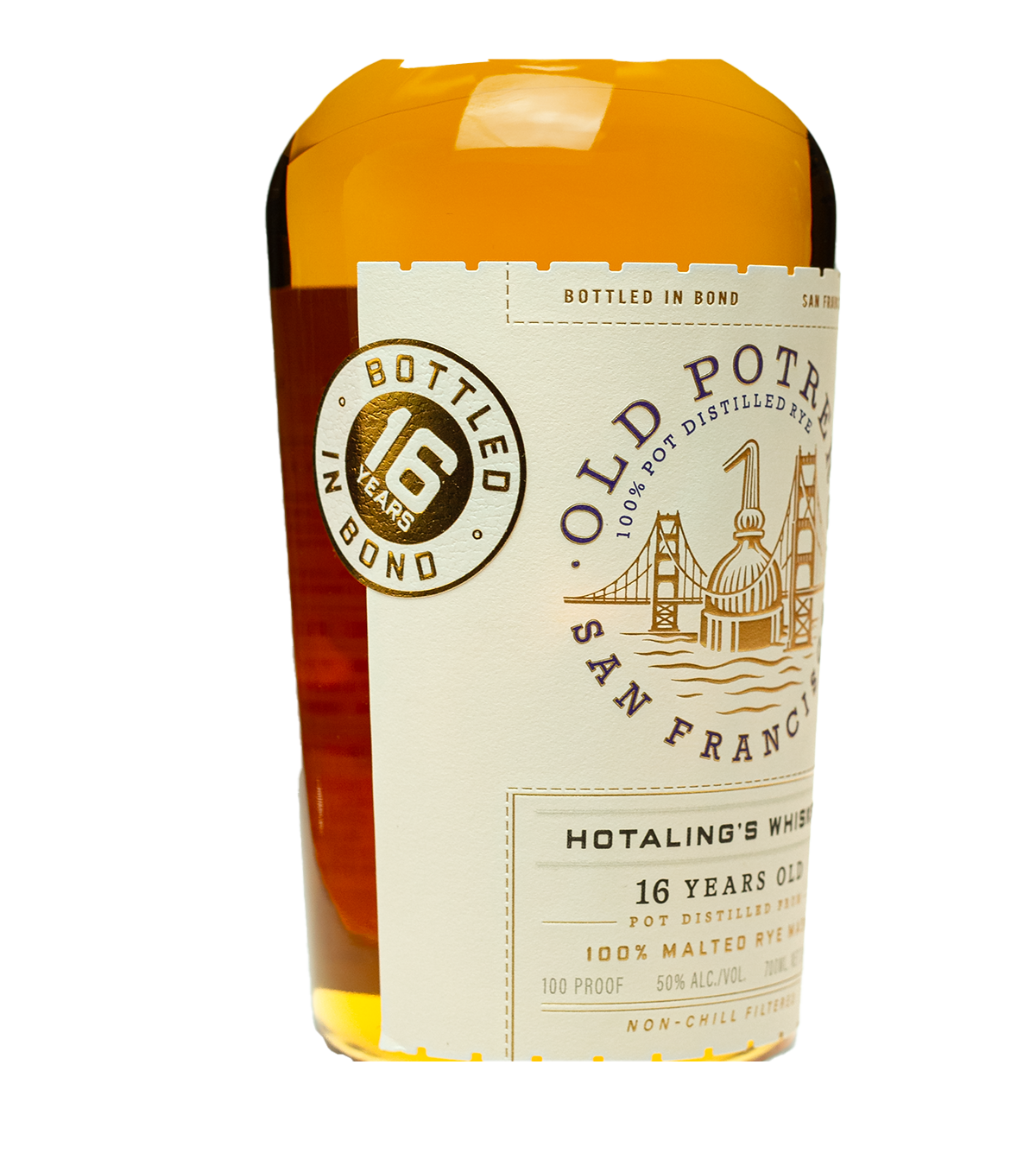 Old Potrero Straight Rye Hotalings 16 Yr