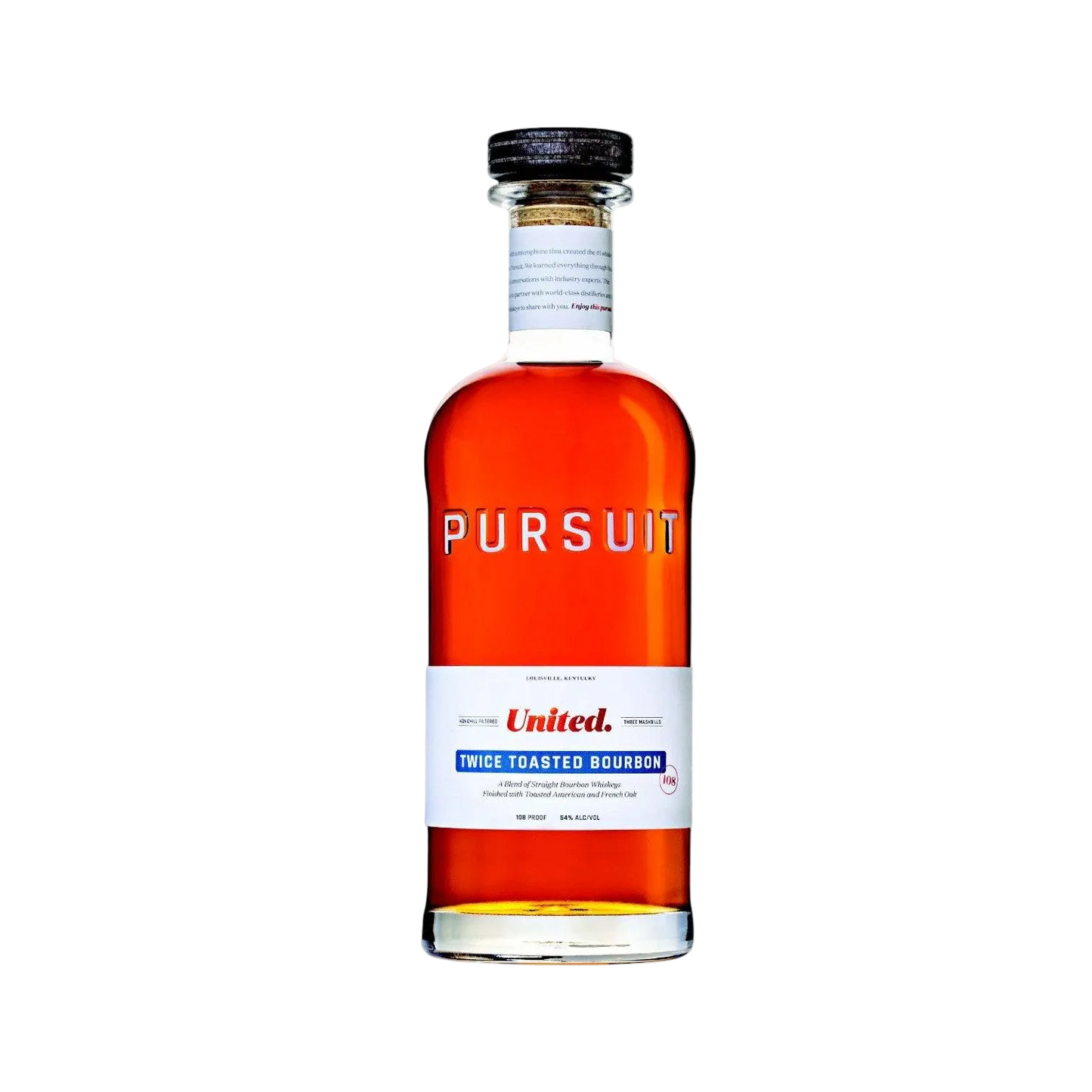Pursuit United Twice Toasted Bourbon 108 Proof 750ml