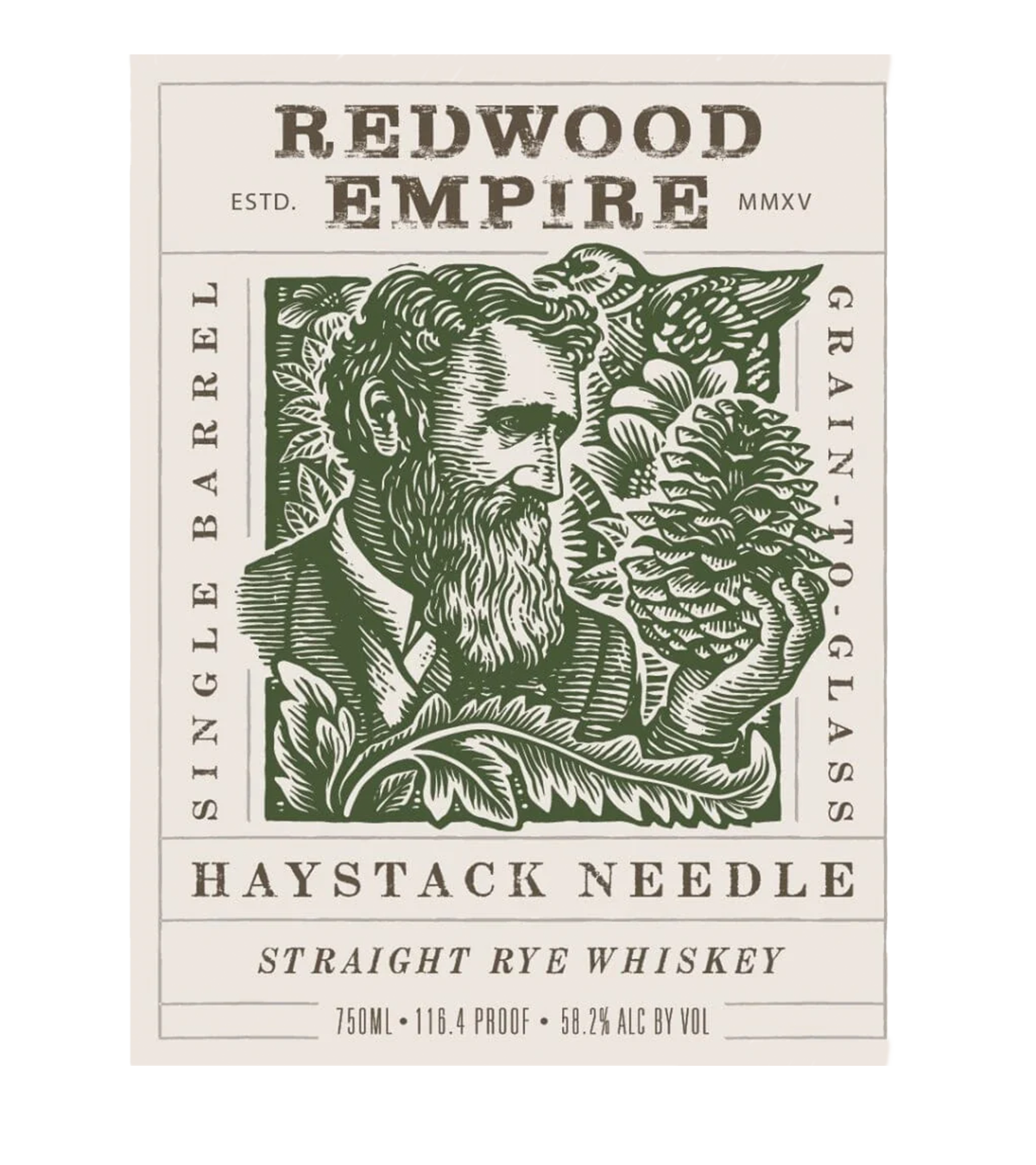 Redwood Empire Rye Haystack Needle 8 Year