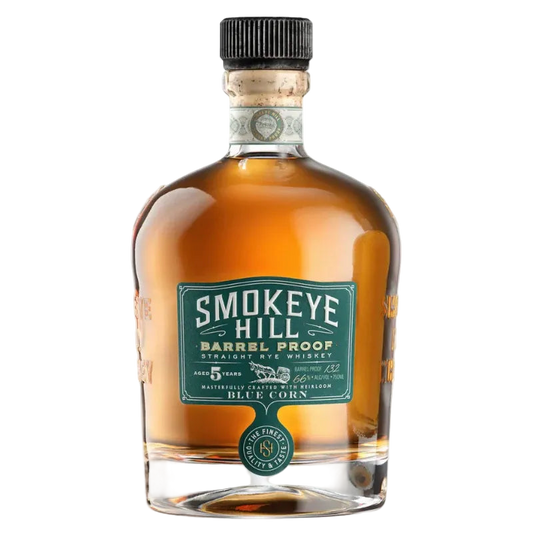 Smokeye Hill Barrel Proof Rye Whiskey 131 Proof