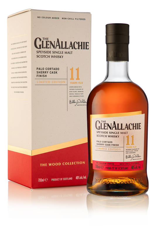 The GlenAllachie 11 year old Palo Cortado Sherry Cask Matured 96 Proof 700ml