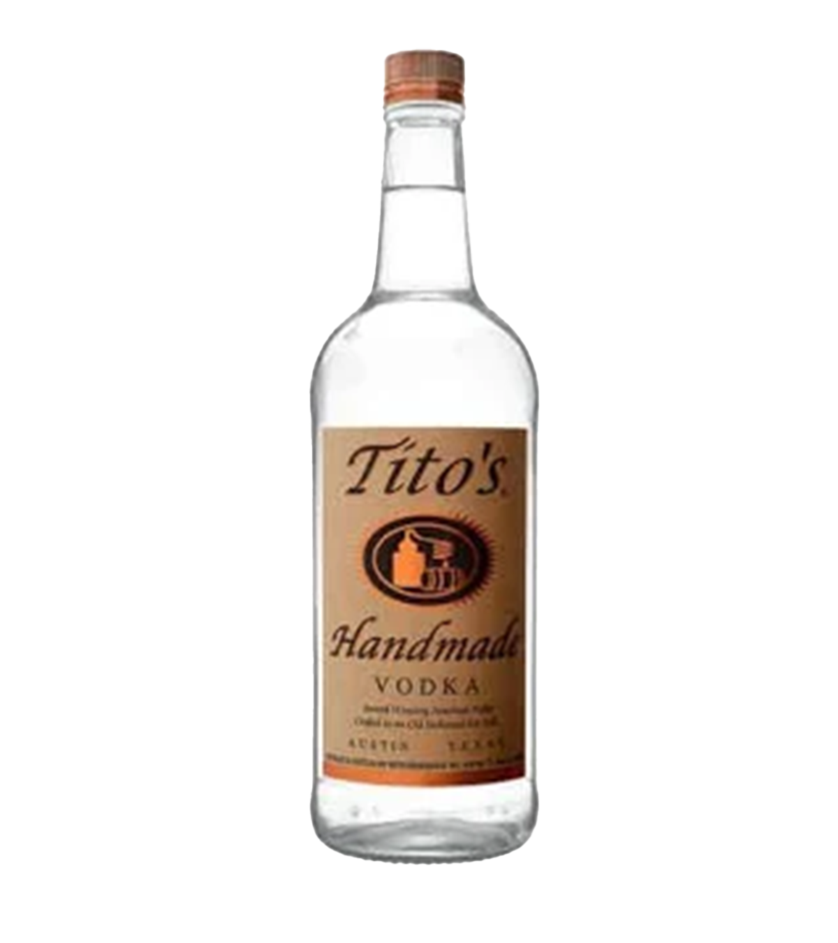 Tito's Handmade Vodka 1.0lt