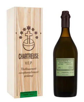 Chartreuse V.E.P. Green Liqueur 108 Proof 1 Liter