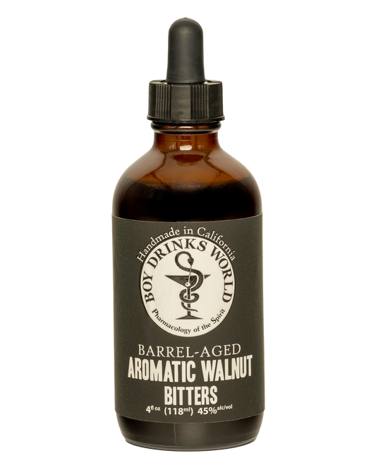 Boy Drinks World Barrel Aged Aromatic Walnut Bitters