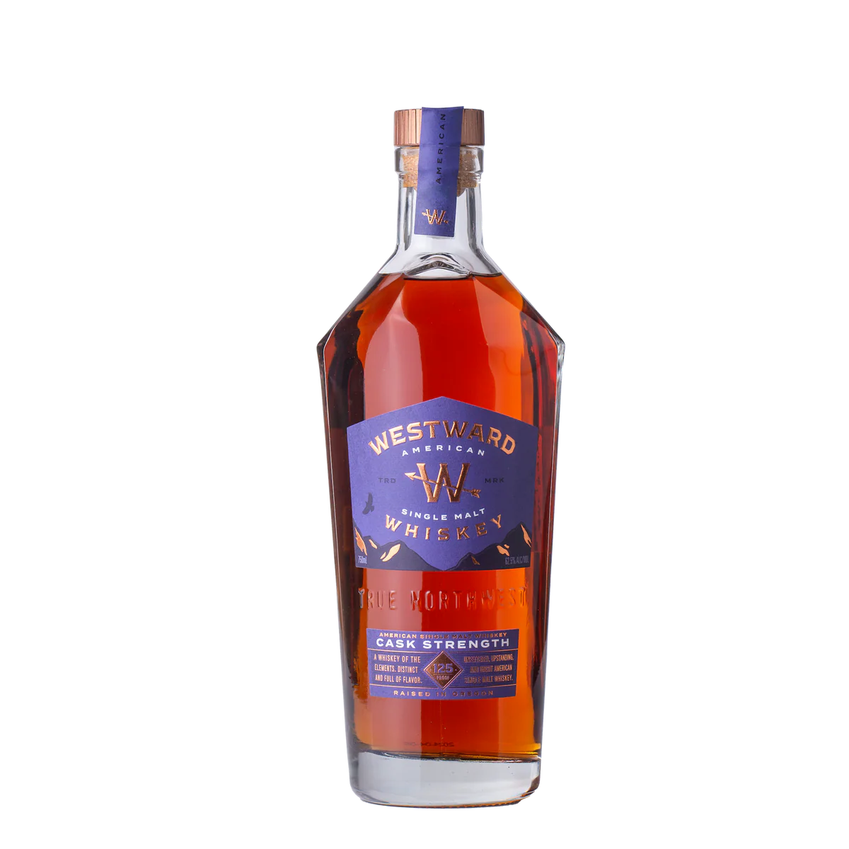 Westward Cask Strength 125 Proof American Single Malt Whiskey