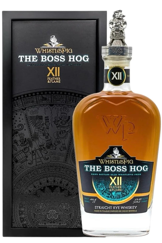 WhistlePig The Boss Hog XII Feather & Flame Rye Whiskey