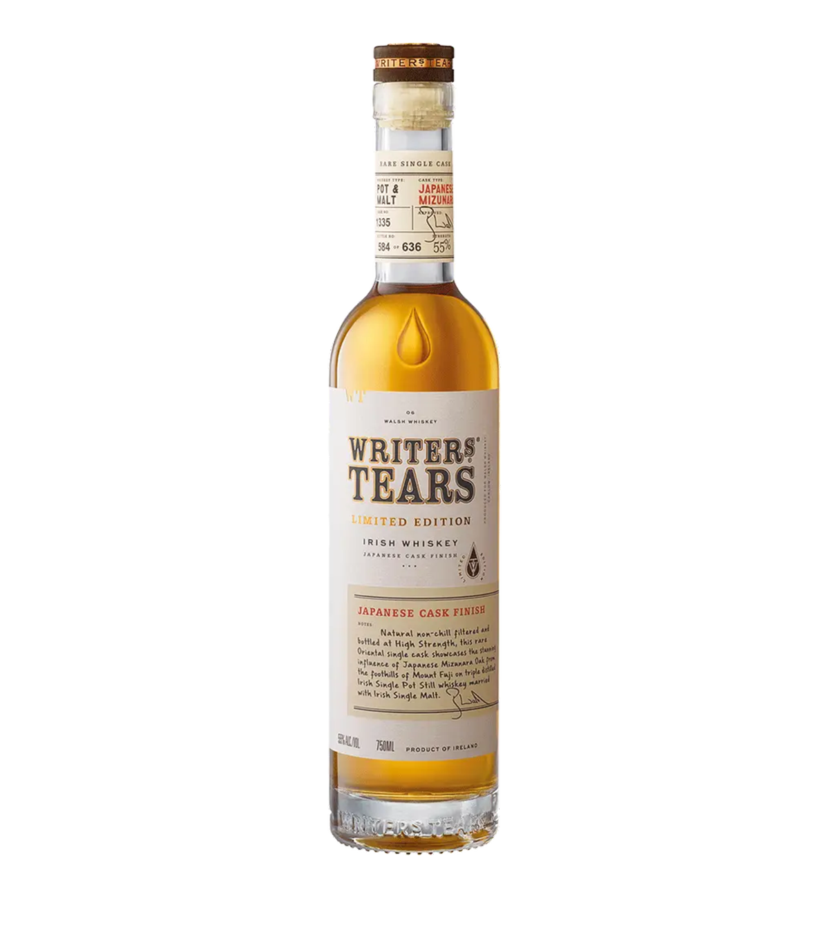 Writers Tears Irish Whiskey Japanese Cask Finish