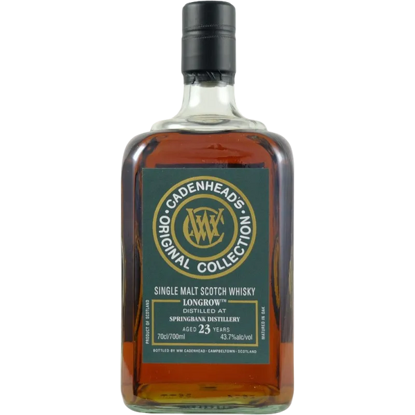 Cadenhead's Longrow 23 Year Scotch 87 Proof 700ml – Barrel Shoppe