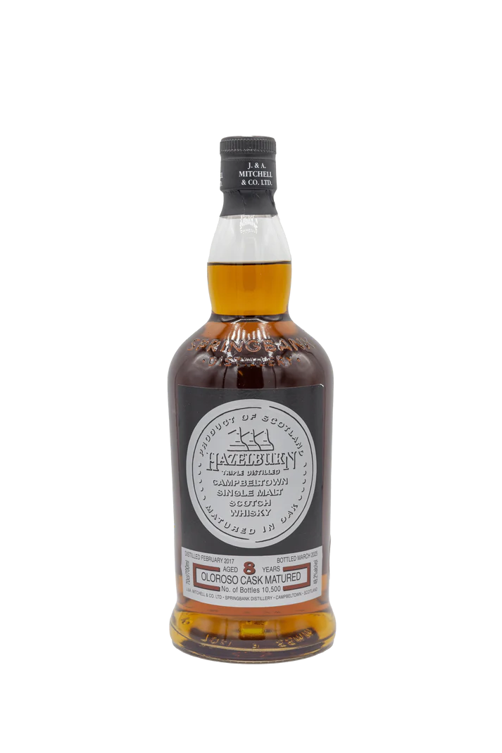 Springbank Hazelburn Single Malt Scotch Oloroso Cask Matured 8 Year Campbeltown