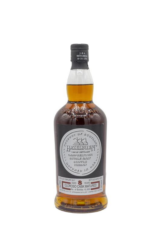 Springbank Hazelburn Single Malt Scotch Oloroso Cask Matured 8 Year Campbeltown