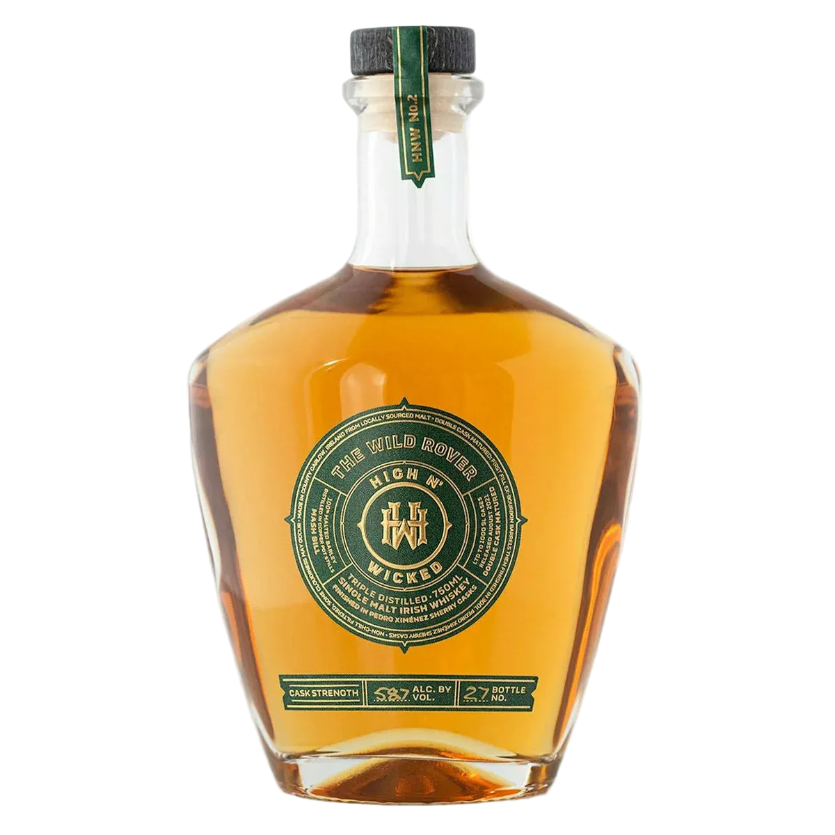 High N Wicked The Wild Rover Single Malt Irish Whiskey 117 Proof 750ml