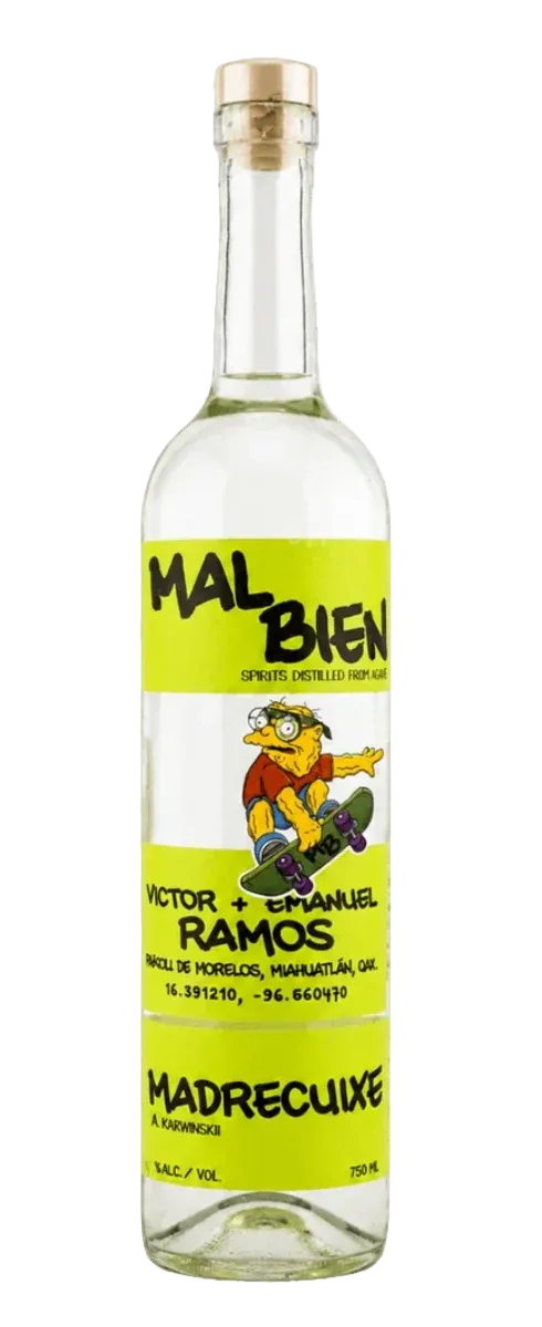 Mal Bien Niños Viejos Madrecuishe Mezcal – Victor & Emanuel Ramos 101 Poof 750ml