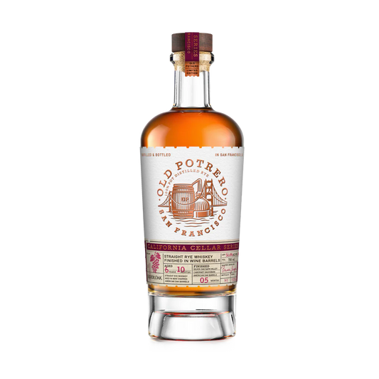 Old Potrero California Cellar Series #01 Silver Oak Finish Rye Whiskey 113 Proof 700ml