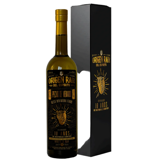 Origen Raiz 10th Anniversary Pecho de Venado Mezcal 100 Proof 750ml