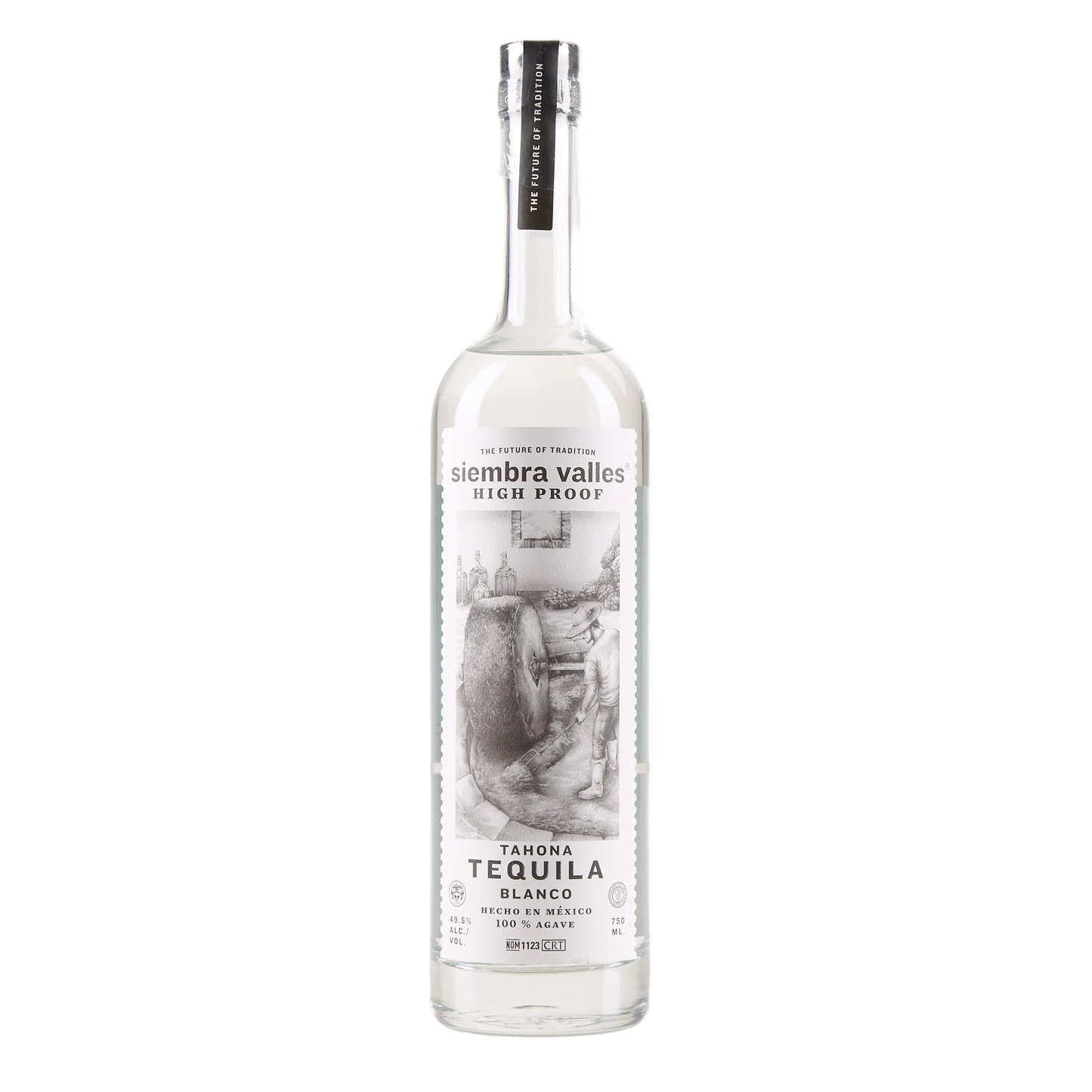 Siembra Valles High Proof Tahona Tequila Blanco