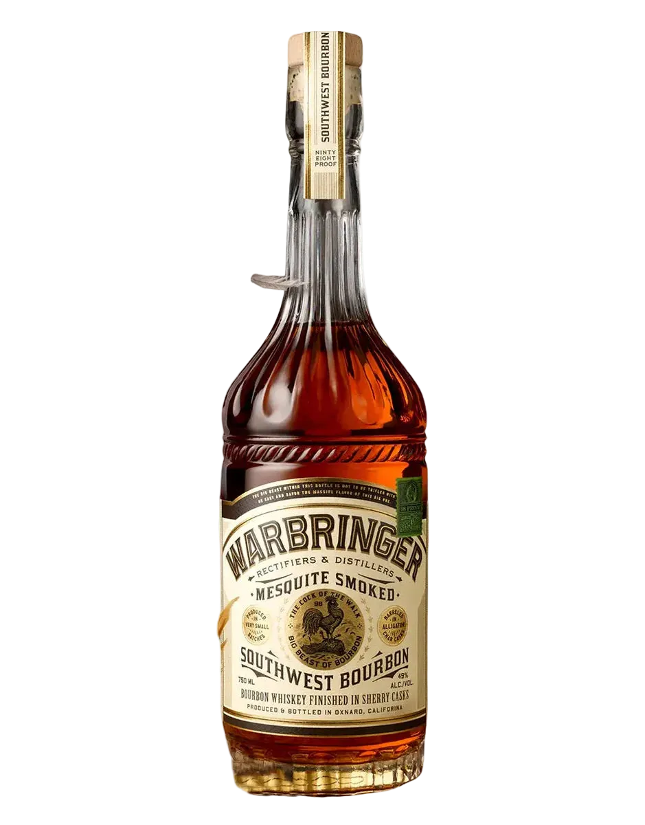 Warbringer Mesquite Smoked Bourbon Batch 22 98 Proof 750ml