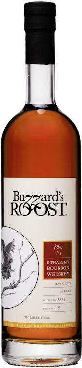 Buzzard’s Roost Char #1 Straight Bourbon Whiskey 105 Proof 750ml
