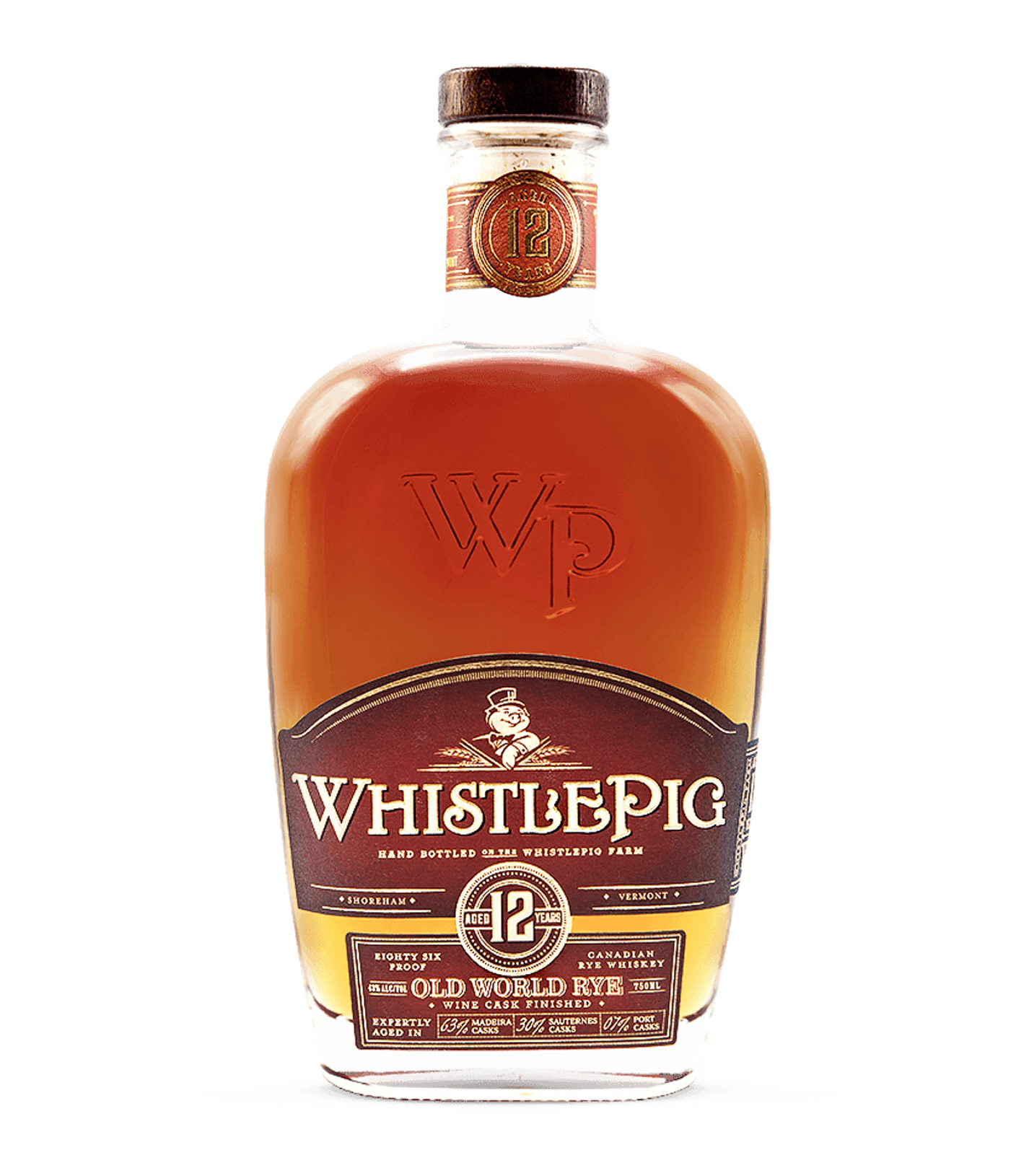 Whistle Pig Bespoke Px Sherry Finish Rye Whiskey 12 Year