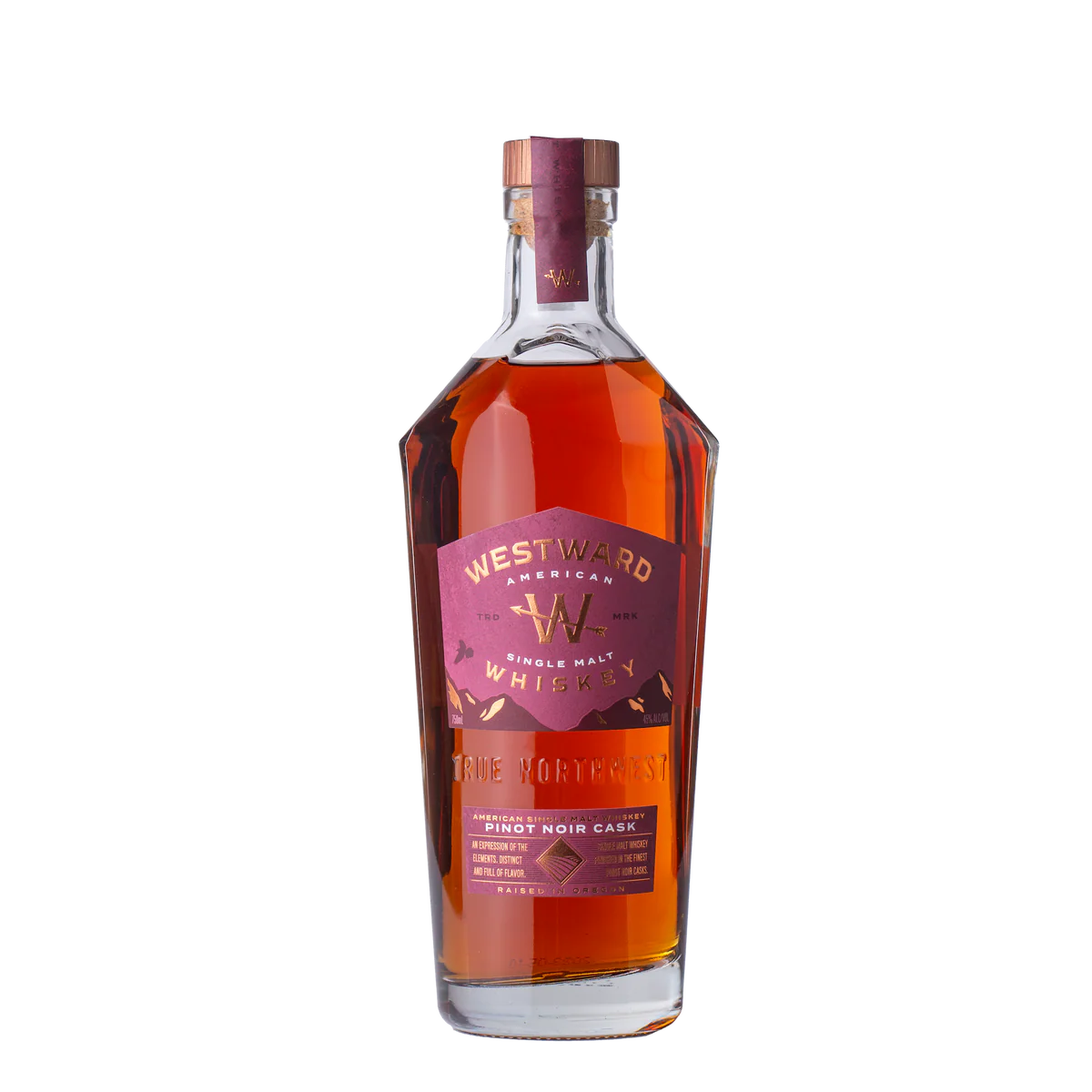 Westward American Single Malt Whiskey Pinot Noir Cask
