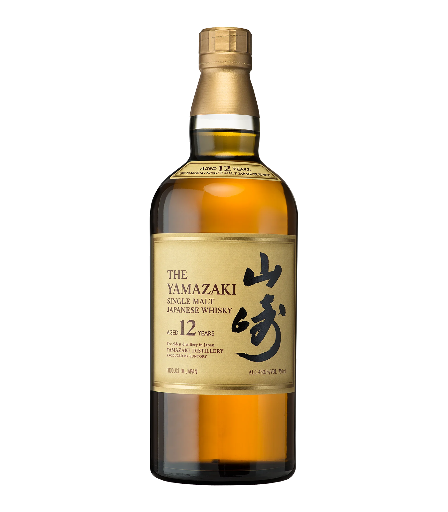 The Yamazaki Single Malt Japanese Whisky 12 Yr